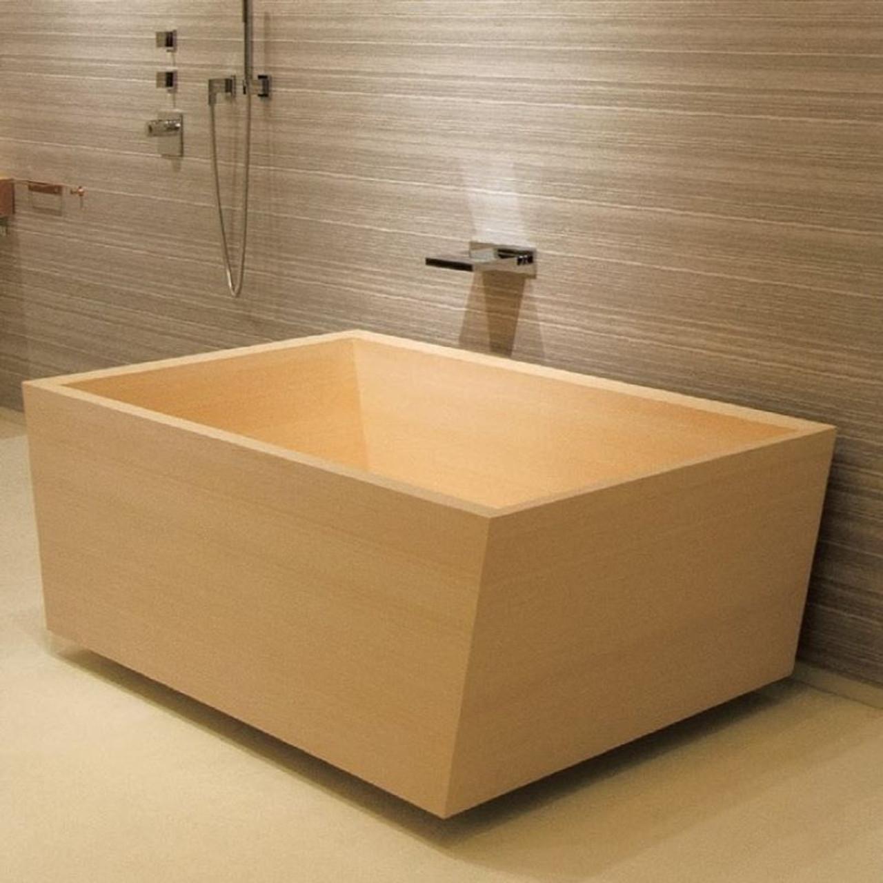 woodProduct.NaturalOakWoodBathtub