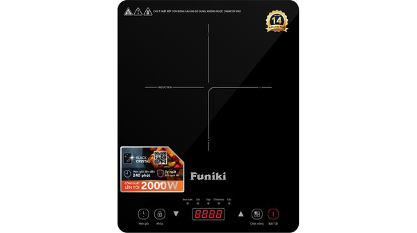 Bếp từ đơn Funiki HSD8138 (tặng kèm nồi) - Bếp điện từ