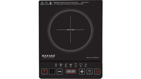 Bếp từ đơn Hayasa HA-680 Slim - Bếp điện từ