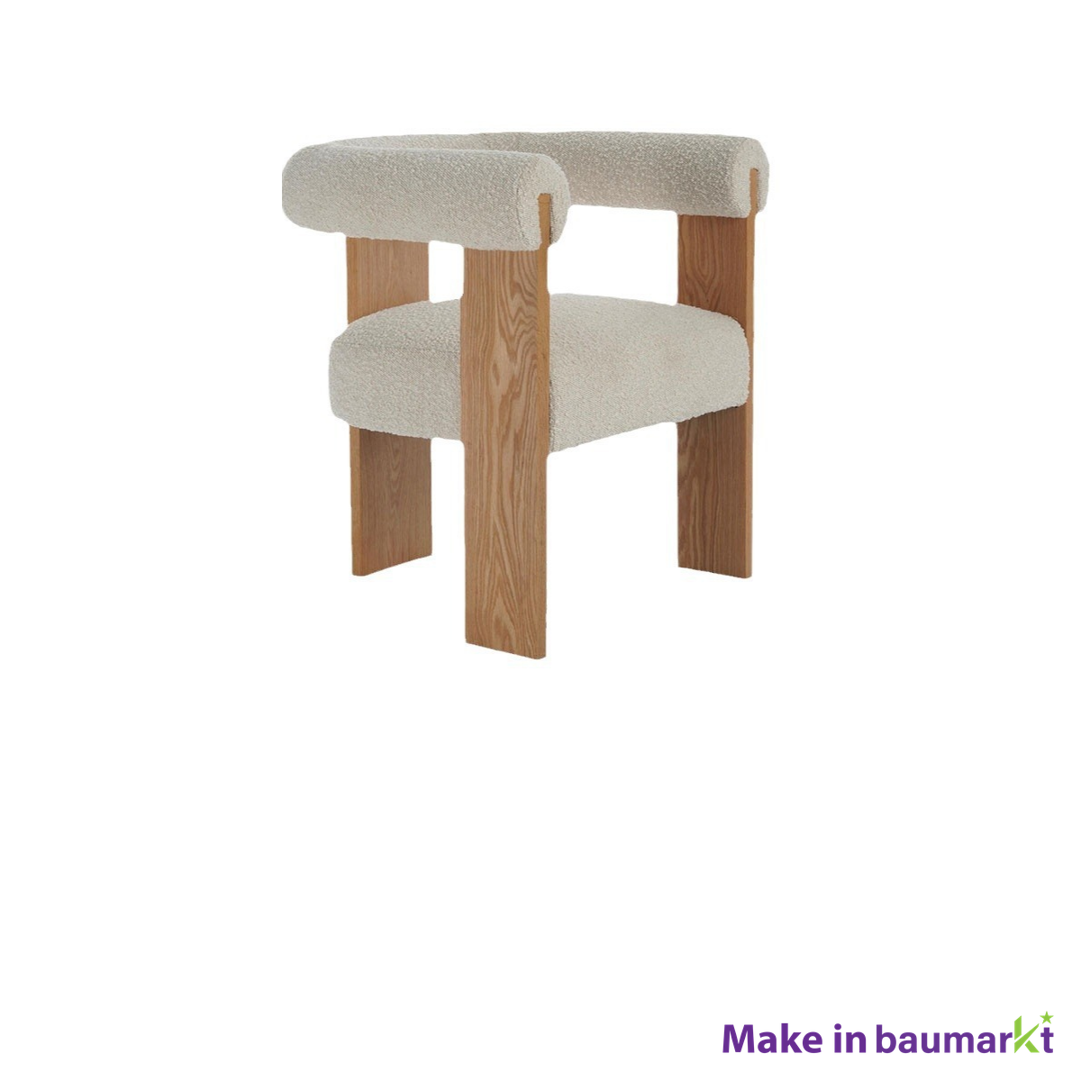 アームチェア - 木製ソファ