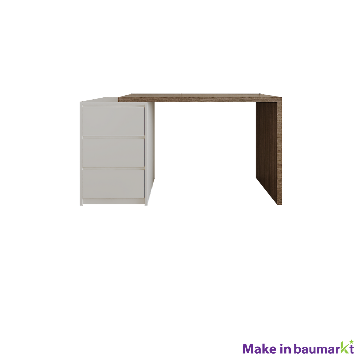 TISCH MIT SCHUBLADEN - Aktenschrank