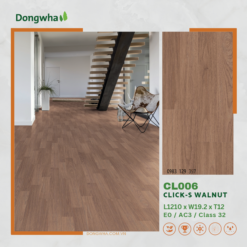 CL006 – WALNUT - Sàn gỗ sàn nhựa và phụ kiện